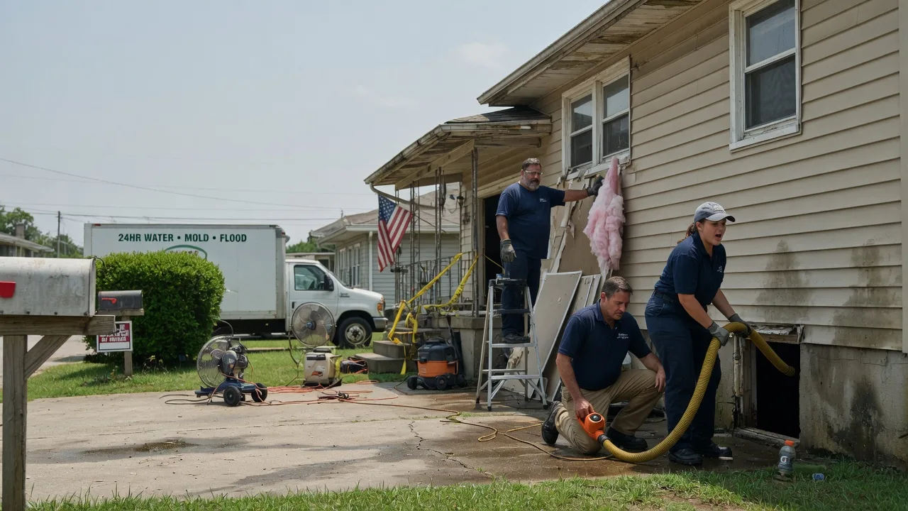 Water Damage Repair in De Kalb, TX near me